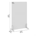 thumbnail image 5 of Bush Business Furniture 34W x 55H Freestanding Privacy Screen in Beige, 5 of 7