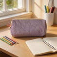 thumbnail image 1 of Large Capacity Pencil Bag Portable Stationery Storage PouchLightweight Multifunctional Storage Bag For SchoolOffice And Daily Use, 1 of 7