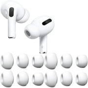 Ear Tips Replacement Eartips for Air Pods Pro Headphone, Small/Medium/Large Silicone Earbud Tips Ear Gel, Compatible with Air Pods Pro, White S/M/L, 6 Pairs
