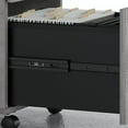 thumbnail image 5 of Studio C 2 Drawer Mobile File Cabinet in Platinum Gray - Engineered Wood, 5 of 7