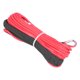 thumbnail image 4 of Cable de Recuperación ANGGREK Cuerda de Cabrestante 1/4 Pulgadas x 50 Pies Rojo 12 Hebras Carga 7000 Lb, 4 of 8
