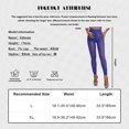 thumbnail image 5 of YONGHS Collants Transparents Brillants pour Femmes Taille Haute Bas Cuisse Leggings Rouges B L, 5 of 5