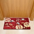 thumbnail image 5 of Festive Horse Welcome Mat, Non-Slip Doormat for Front Door, Holiday Decoration, Washable Entrance Rug for Home, Porch, Patio, and Garage, Year of the Horse Themed Floor Mat with Red Design, 5 of 7
