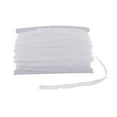 thumbnail image 2 of Rongfmy 50 Yards Multirole Pleated Lace Elastic Ribbon DIY Sewing Crafts White, 2 of 9
