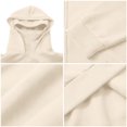 thumbnail image 5 of Coerni Boys Hoodie Pullover Hooded Sweatshirt Solid Color Running Tops Teen Loose Causal Outerwear Balaclava Warm Fashion Sweatshirt, 5 of 8