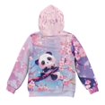 thumbnail image 5 of Pzuqiu Panda Hoodies for Teen Girls Size 14-15 Personalized Comfortable Children Pullover Hoodies Sweatshirt Casual Long Sleeve Jacket Outfits Fashion Versatile for Fall Winter, 5 of 7