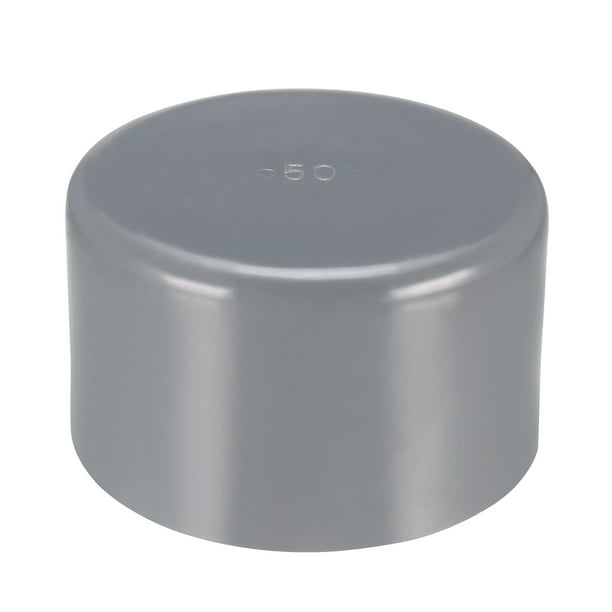 50mm PVC Pipe Cap Fitting, Slip End Caps DWV(Drain Waste Vent) Gray 4
