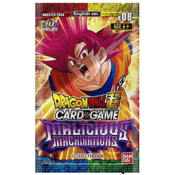 Dragon Ball Super Collectible Card Game Series 8 Malicious Machinations  Booster Box (24 Packs)