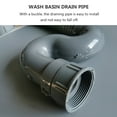 ITSELFER Drain Hose 2m Extension Drain Pipe Bathroom Drain Pipe For