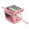thumbnail image 6 of Manual Pasta Maker Machine Fresh Pasta Maker Roller Machine with 3  Blades and 6 Adjustable Thickness Settings for Making Spaghetti Noodle Fettuccine  Lasagna Dumpling Wrappers, 6 of 21
