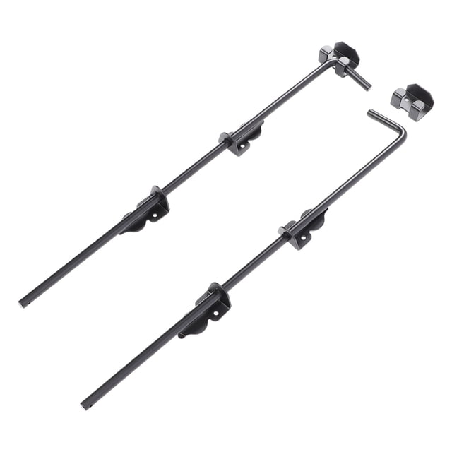 Tope Para Puertas De Puertas, Seguro Y Fácil De Instalar, 2 Piezas, Varilla De Para Puertas De Acero Resistente, 24 Pulgadas Para Interiores
