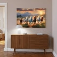 thumbnail image 5 of Seven Lucky Running Wild Horses Wall Art Animal Poster 1 Canvas Poster Wall Art Decor Print Picture Paintings for Living Room Bedroom Decoration, 5 of 7