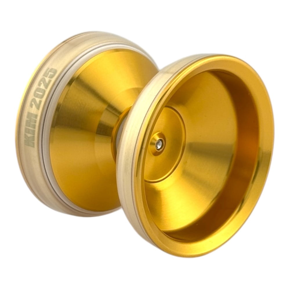 YoYoFactory Miracle 25 Yo-Yo - Hybrid - Miri & Mir Kim Signature YoYo (Gold Aluminum)