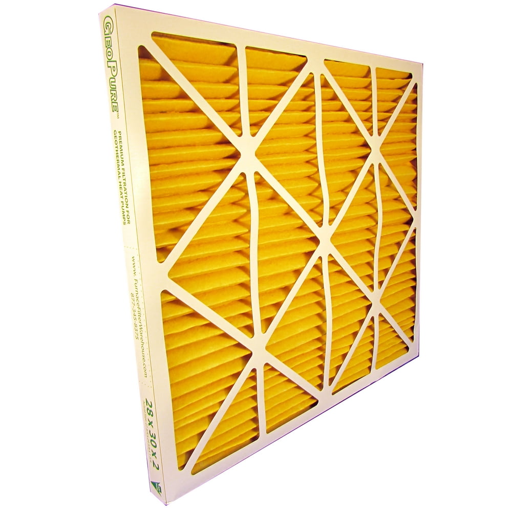 28x30x2 MERV 11 GeoPure Geothermal Air Filter (pack of 2)