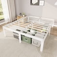 thumbnail image 3 of Merrland 14" Queen Size Metal Platform Bed Frame with Under-bed Storage, Heavy-duty, No Box Spring Needed, Easy Assembly, White, 3 of 9