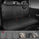 thumbnail image 5 of Fundas para asientos de coche CAR PASS con brillo y diamantes, negras de cuero, juego completo, 5 of 9