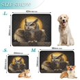 thumbnail image 3 of RMDQTR 3Pack Set of Small Pet Potty Pads Reusable Ultra-Absorbent Pet Training Pads Leak-Proof Pet Pads Owl under The Moon, 3 of 7
