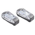 thumbnail image 2 of 2Pcs Boat Navigation LED Lights Side Marker Signal Lamp For Marine Boat Fishing, 2 of 8