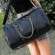 thumbnail image 4 of Men Pu Leather Duffle Weekend Bag Luggage Travel Handbag Holdall, 4 of 4