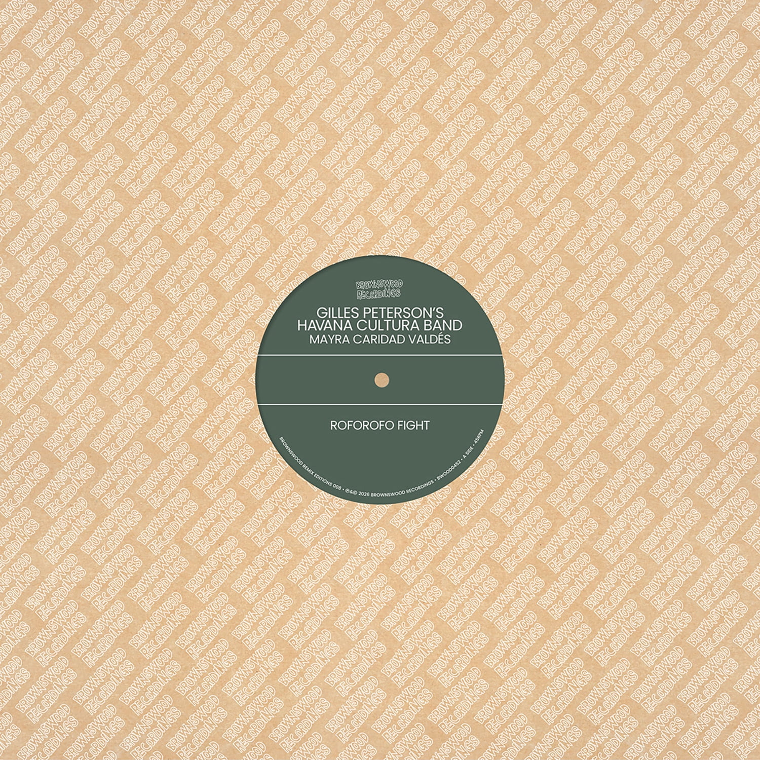 Louie Vega - Brownswood Remix Editions 008 - Music & Performance - Vinyl