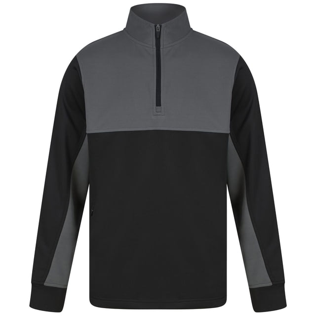 Finden & Hales Mens Quarter Zip Track Top