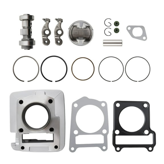 Cylinder Piston Camshaft Gasket Top End Rebuild Kit for Yamaha TTR125 2000-2003