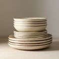 thumbnail image 4 of Earth & Clay Heath 24-Piece Dinnerware Set Stoneware, Coffee, 4 of 8