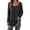 Dark Gray, variant on Women's Extra Long Tunic Tops for Leggings Henley Sweater | Long Sleeve Design, Soft Sweater Fabric, Loose Fit Comfort, Easy Layering Style