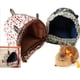 thumbnail image 3 of Peque?a mascota Invierno cálido Hamster Conejo Conejillo de Indias Hamster House Bed M SM SunniMix Pet Hamster Cotton Nest, 3 of 8