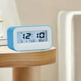 thumbnail image 6 of Digital Alarm Clock, Simples Display Alarm Clock Student Wake-up Alarm Clock Electronic Clock White Backlight Perpetual Calendar Alarm Clock, Bedside Timekeeper, 6 of 7
