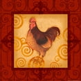 thumbnail image 3 of Eisner, Viv 20x20 Black Modern Framed Museum Art Print Titled - Rooster 3, 3 of 5