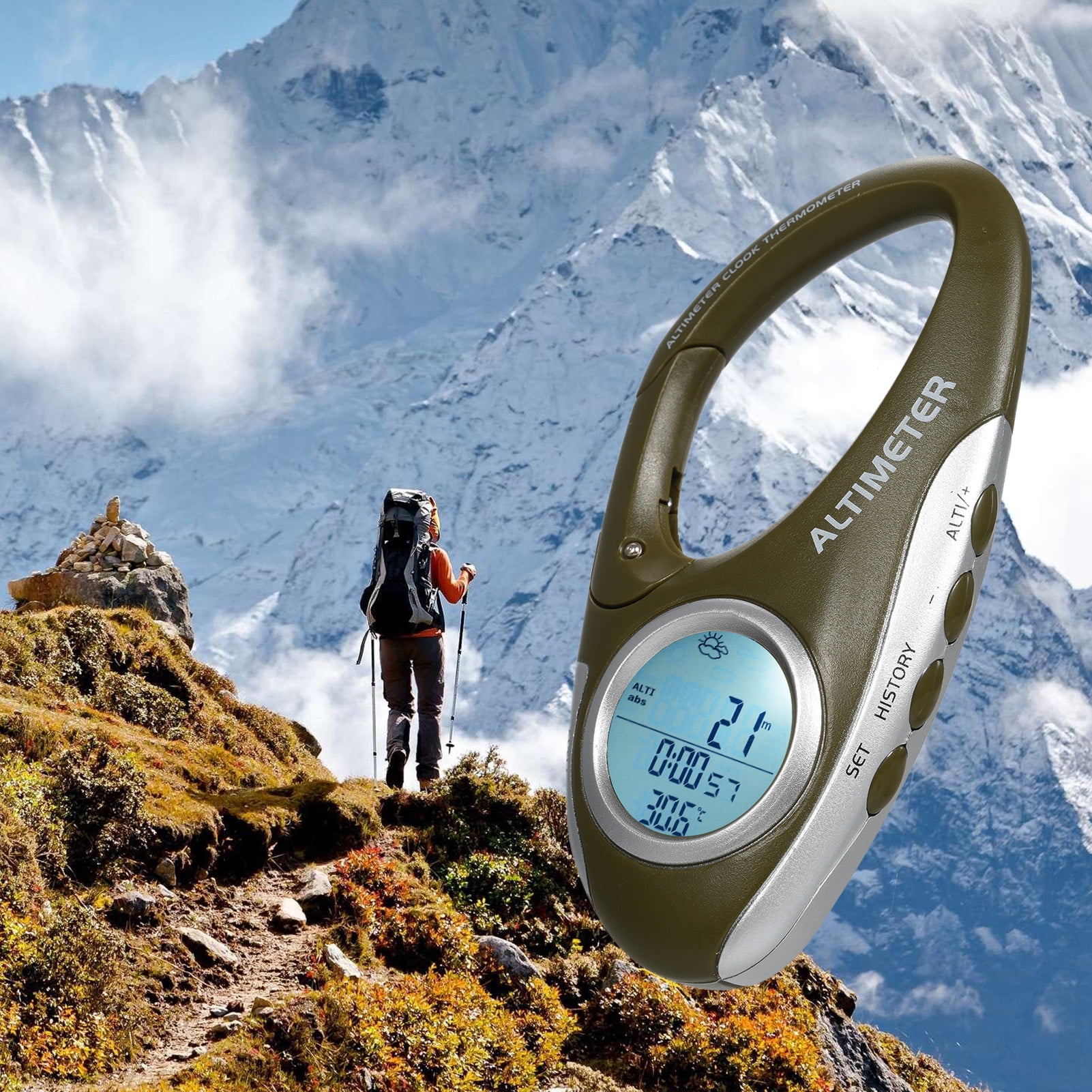 Weather Forecast Hiking Barometer Multifunctional Barometer