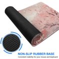 thumbnail image 5 of Floral Computer Mouse Mat,Japanese Cherry Blossom Sakura Tree Branch Soft Pastel Watercolor Mouse Pad with Rectangle Non-Slip Rubber Mousepad Large, Office Mouse Pad for Women Men Kid 31.5x11.8in, 5 of 7