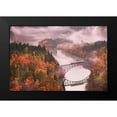 thumbnail image 2 of Sasaki, Kei 24x17 Black Modern Framed Museum Art Print Titled - Autumn Tadami Line, 2 of 5