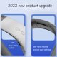 thumbnail image 4 of Ventilador portátil para el cuello, manos libres, sin aspas, para colgar, deportivo, 4000 mAh, funciona con pilas, recargable, diseño de auriculares, alimentado por USB, 3 velocidades Lankey KAH00003GNV2, 4 of 5