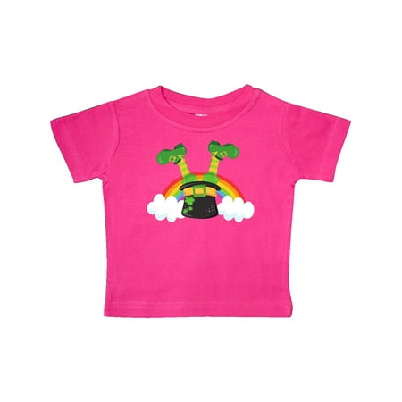 

Inktastic Saint Patrick s Day Leprechaun s Hat Rainbow Gift Baby Boy or Baby Girl T-Shirt