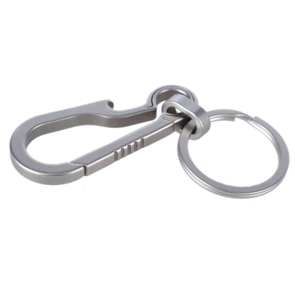 Heavy Duty Keychains Carabiner Bottles Opener Carabiner Clip AntiLost Keyring Clip for Camping, Hikings, Daily