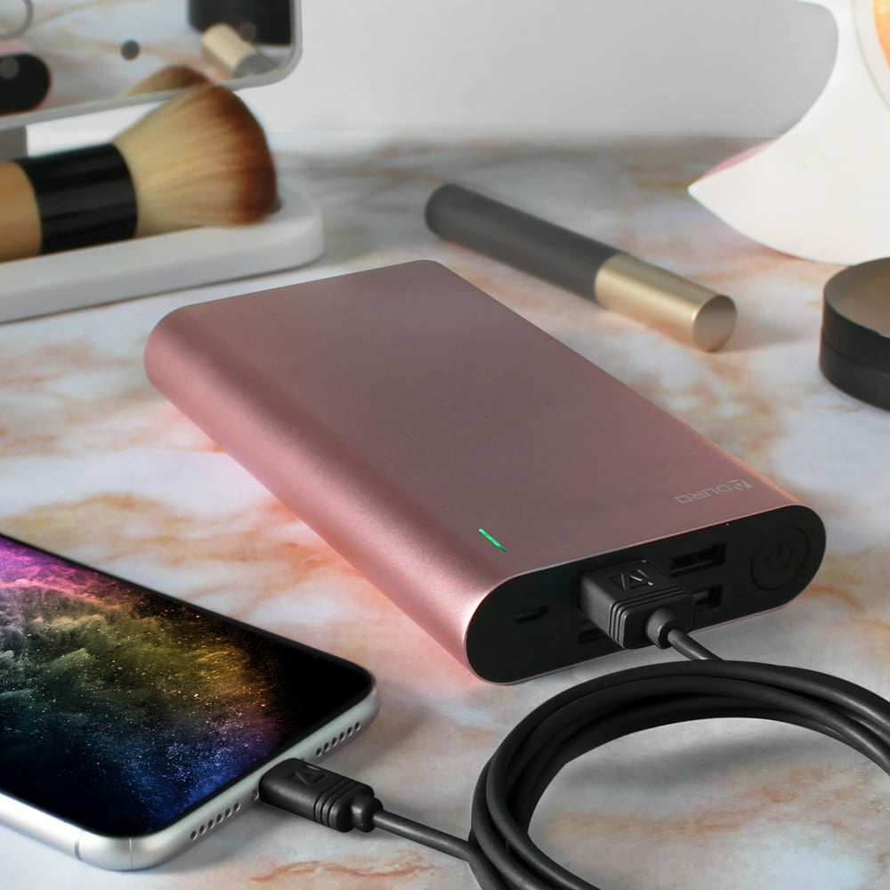 Aduro Portable Charger 4 USB Port