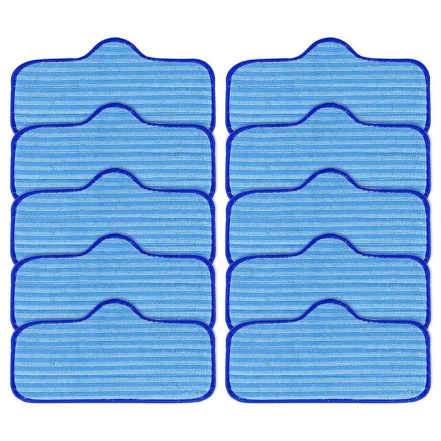 10 Almohadillas de Microfibra de Primera Calidad para Limpiador A Vapor Neat, Duraderas, Reutilizables y Lavables A Máquina
