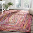 thumbnail image 2 of SAFAVIEH Cape Cod Miah Braided Area Rug, 5' x 8', Red/Multi, 2 of 6