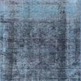 thumbnail image 1 of Ahgly Company Machine Washable Indoor Square Industrial Modern Light Purple Blue Area Rugs, 3' Square, 1 of 7