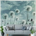 thumbnail image 4 of Tapestry for Bedroom Living Room Wall Decor, Gray Dandelion Tapestries Wall Hanging Tapestry, 4 of 6