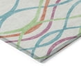 thumbnail image 4 of Addison Rugs Chantille Indoor/Outdoor Transitional Waves White Washable Rectangle Rug, 3' x 5', 4 of 6