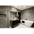 thumbnail image 2 of 601002BK-LED-Kuzco Lighting-Lighthouse - 45W LED Bath Vanity-4 Inches Tall and 38 Inches Wide-Black Finish, 2 of 2