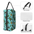 thumbnail image 5 of Uemuo Pineapple Sea Turtle Pattern Portable Toiletry Bags with Handle, Waterproof travel Make up Bags for Women, Large Capacity Travel Cosmetic Bags, 5 of 9
