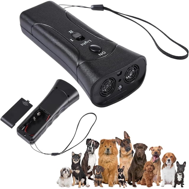 Dog Barking Control Devices, Pet Gentle Anti Barking Device, Ultrasonic Dog Barking Control Devices & Training Tool, 3 in 1 Bark Control Tool, Correct Poor Behavior, Indoor &Outdoor