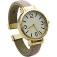 thumbnail image 5 of Blekon Collections Quartz Women's 34mm Case Double Leather Bangle Watch, 5 of 5