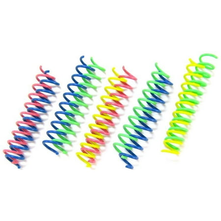 Spot Thin & Colorful Springs Cat Toy 10/PK (13 Packages)