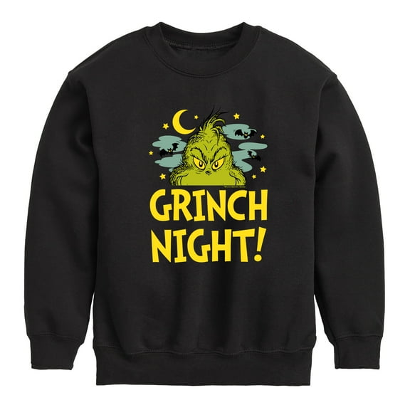 The Grinch - Grinch Night - Toddler & Youth Crewneck Fleece Sweatshirt