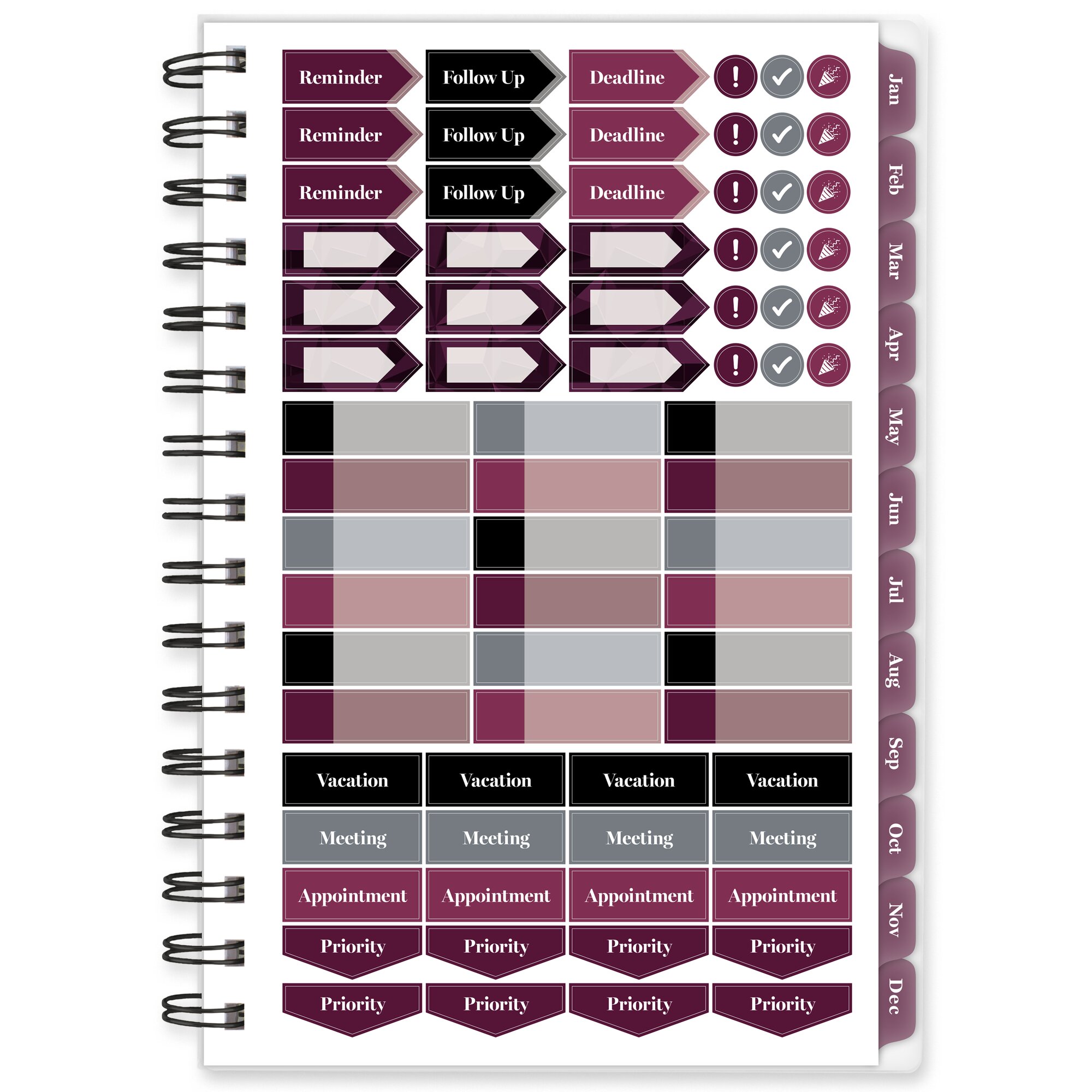 Cambridge Facet 2026 Customizable Weekly Monthly Planner Small 5 12 x 8 12 -